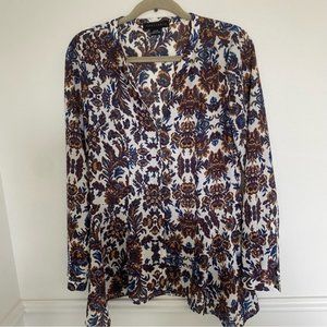 Aritzia Wilfred Little Moon 100% Silk Cream Tank